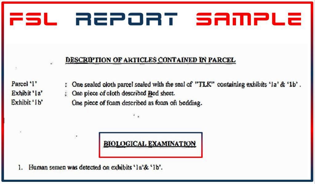 Identification Of Semen on The Spot Part 1