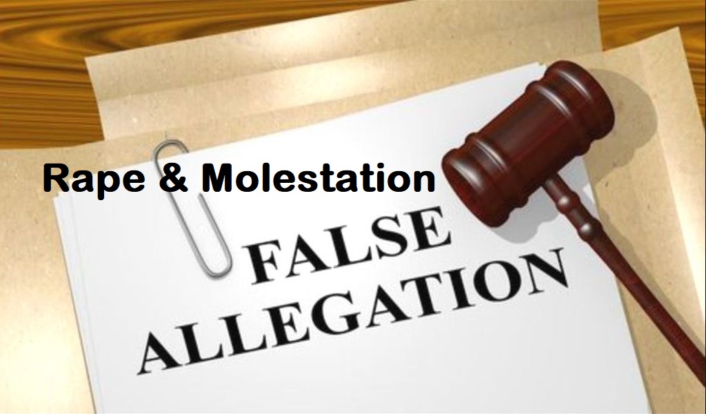 false allegation rape molestation