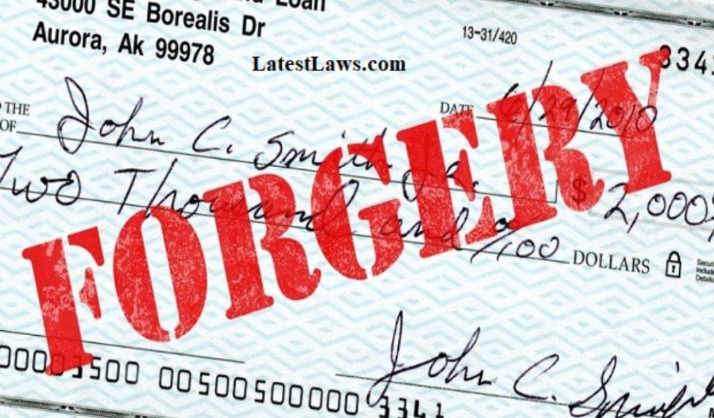 Civil case forgery