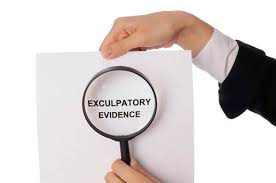 Image result for exculpatory material